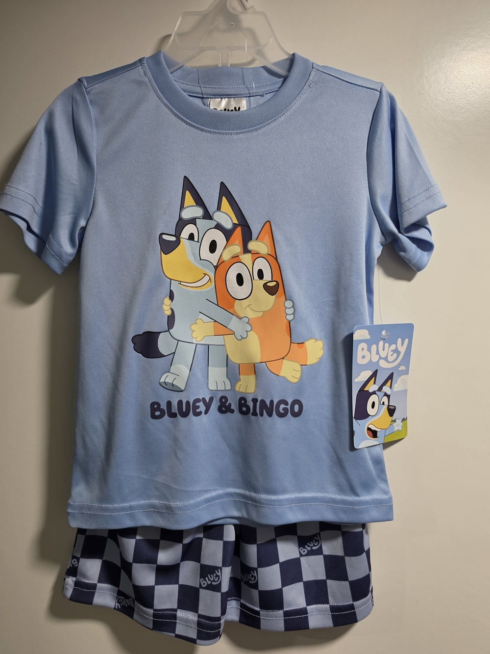 Bluey & Bingo Light Blue Kids Matching Set by Bluey